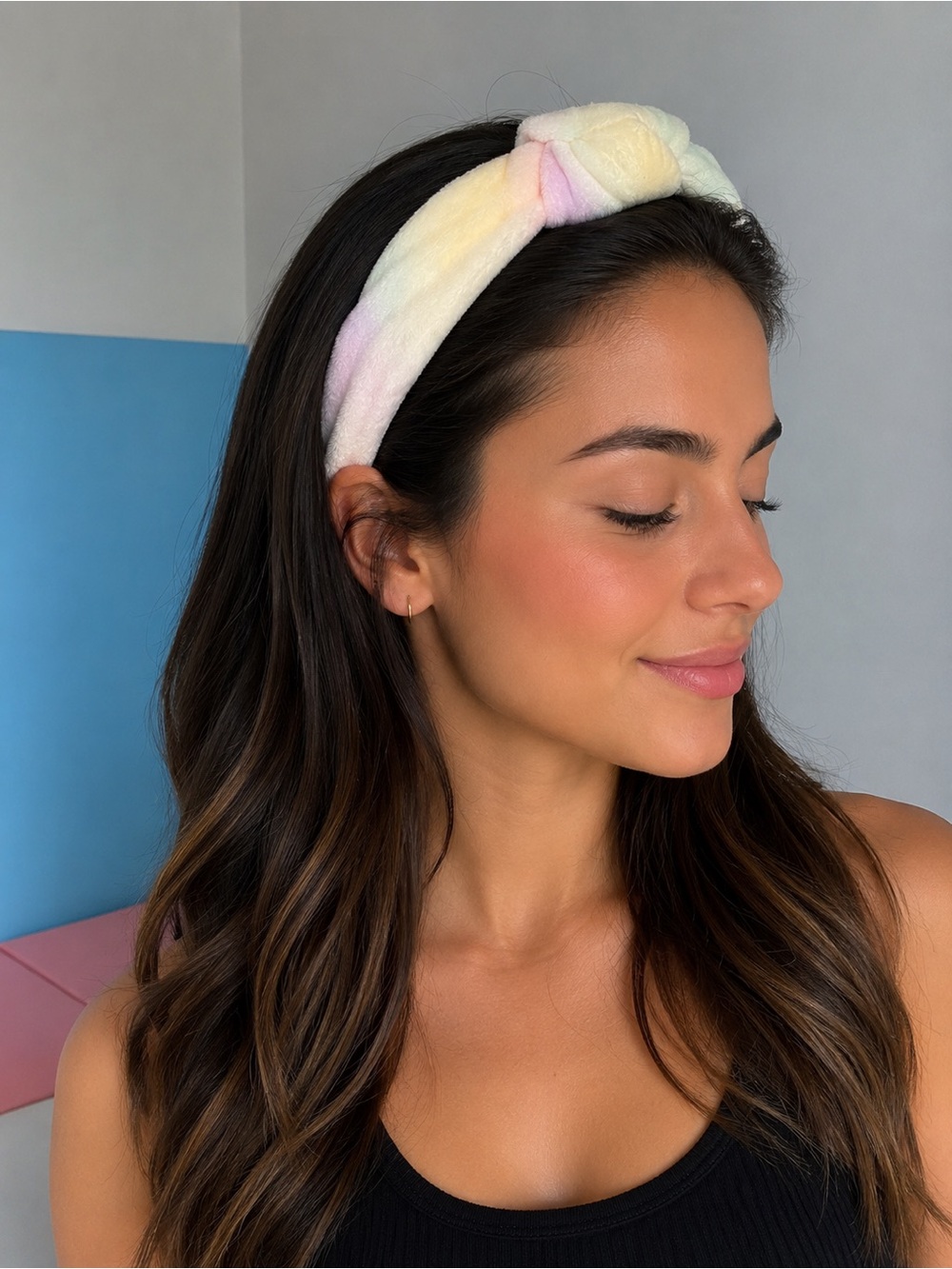 Pastel Tie-Dye Knotted Headband - Women Accessories